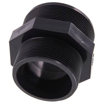 Reduzier-Doppelnippel G2 1/2'' x G3'' PVC-U 16bar (224,8psi) EN 1452-3