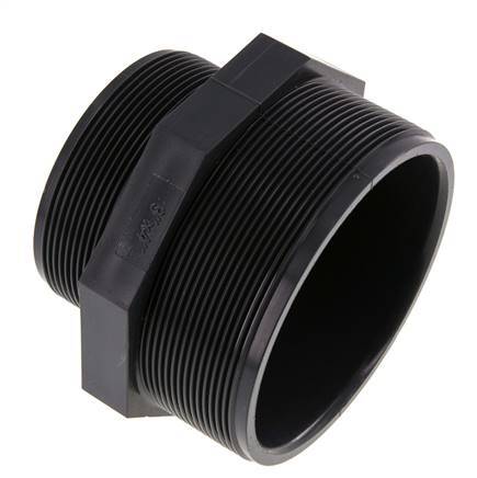 Reduzier-Doppelnippel G3'' x G4'' PVC-U 16bar (224,8psi) EN 1452-3