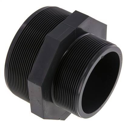 Reduzier-Doppelnippel G3'' x G4'' PVC-U 16bar (224,8psi) EN 1452-3