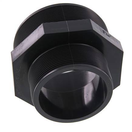 Reduzier-Doppelnippel G3'' x G4'' PVC-U 16bar (224,8psi) EN 1452-3