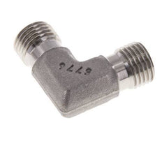 90 Grad abgewinkeltes Fitting G1/4'' Hochdruck-Edelstahl 60° Konus 350bar (4917.5psi) Hydraulisch