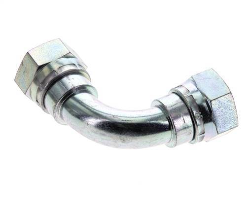 90 Grad Winkelverschraubung G3/4'' Innengewinde Hochdruck Stahl 60° Konus 175bar (2458.75psi) Hydraulisch