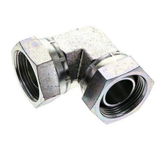 90 Grad Winkelverschraubung G1 1/4'' Innengewinde Hochdruck Stahl 60° Konus 150bar (2107.5psi) Hydraulisch