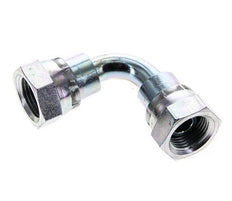 90 Grad abgewinkeltes Anschlussstück G3/8'' Innengewinde Hochdruck Stahl 60° Konus 425bar (5971.25psi) Hydraulisch
