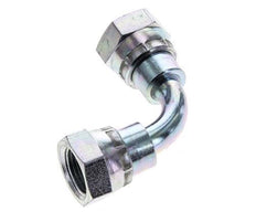 90 Grad abgewinkeltes Anschlussstück G3/8'' Innengewinde Hochdruck Stahl 60° Konus 425bar (5971.25psi) Hydraulisch