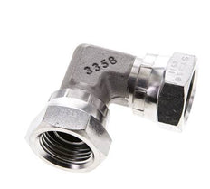 90 Grad abgewinkeltes Fitting G1/2'' Innengewinde Hochdruck Edelstahl 60° Konus 300bar (4215.0psi) Hydraulisch