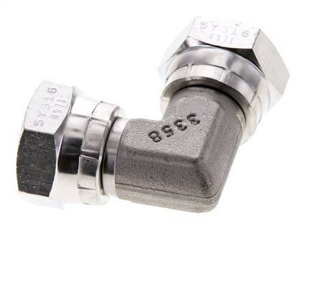 90 Grad abgewinkeltes Fitting G1/2'' Innengewinde Hochdruck Edelstahl 60° Konus 300bar (4215.0psi) Hydraulisch