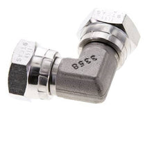 90 Grad abgewinkeltes Fitting G1/2'' Innengewinde Hochdruck Edelstahl 60° Konus 300bar (4215.0psi) Hydraulisch