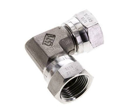 90 Grad abgewinkeltes Anschlussstück G3/4'' Innengewinde Hochdruck-Edelstahl 60° Konus 175bar (2458.75psi) Hydraulisch