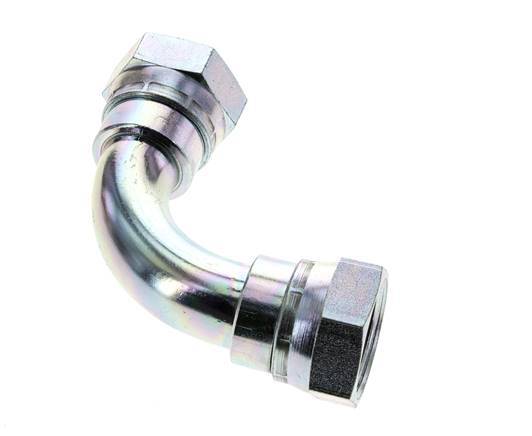 90 Grad abgewinkeltes Fitting G1'' Innengewinde Hochdruckstahl 60° Konus 150bar (2107.5psi) Hydraulisch