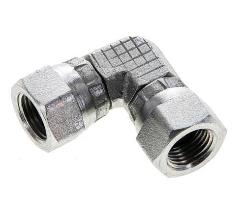 90 Grad abgewinkeltes Fitting G1/8'' Innengewinde Hochdruckstahl 60° Konus 575bar (8078.75psi) Hydraulik