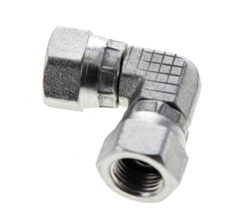90 Grad abgewinkeltes Fitting G1/8'' Innengewinde Hochdruckstahl 60° Konus 575bar (8078.75psi) Hydraulik