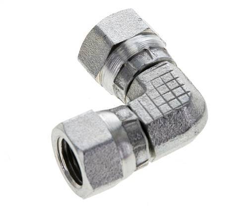 90 Grad abgewinkeltes Fitting G1/8'' Innengewinde Hochdruckstahl 60° Konus 575bar (8078.75psi) Hydraulik