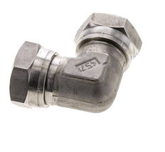 90 Grad Winkelverschraubung G1 1/4'' Innengewinde Hochdruck Edelstahl 60° Konus 150bar (2107.5psi) Hydraulisch