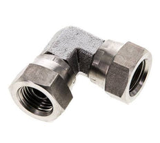 90 Grad abgewinkeltes Anschlussstück G1/4'' Innengewinde Hochdruck-Edelstahl 60° Konus 575bar (8078.75psi) Hydraulisch