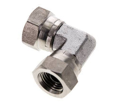 90 Grad abgewinkeltes Anschlussstück G1/4'' Innengewinde Hochdruck-Edelstahl 60° Konus 575bar (8078.75psi) Hydraulisch
