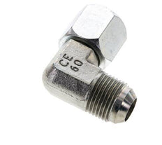 90 Grad JIC-Winkelfitting UNF 7/8''-14 Außengewinde x Innengewinde Stahl 210bar (2950,5psi)