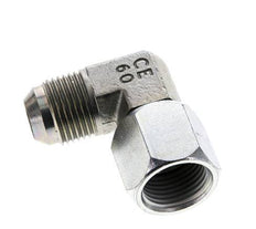90 Grad JIC-Winkelfitting UNF 7/8''-14 Außengewinde x Innengewinde Stahl 210bar (2950,5psi)