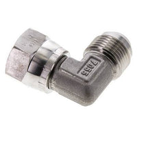 90 Grad JIC-Winkelfitting UN 1-1/16''-12 Außengewinde x Innengewinde Edelstahl 210bar (2950.5psi)