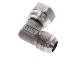 90 Grad JIC-Winkelfitting UN 1-1/16''-12 Außengewinde x Innengewinde Edelstahl 210bar (2950.5psi)