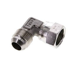 90 Grad JIC-Winkelfitting UN 1-1/16''-12 Außengewinde x Innengewinde Edelstahl 210bar (2950.5psi)