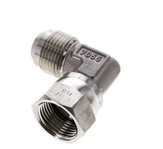 90 Grad JIC-Winkelfitting UN 1-1/16''-12 Außengewinde x Innengewinde Edelstahl 210bar (2950.5psi)
