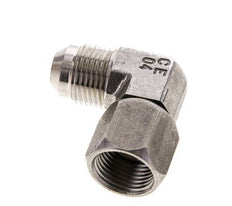 90 Grad JIC-Winkelfitting UNF 3/4''-16 Außengewinde x Innengewinde Edelstahl 275 bar (3863,75 psi)