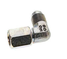 90 Grad JIC-Winkelfitting UNF 7/16''-20 Außengewinde x Innengewinde Stahl 310 bar (4355,5 psi)