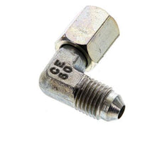 90 Grad JIC-Winkelfitting UNF 7/16''-20 Außengewinde x Innengewinde Stahl 310 bar (4355,5 psi)