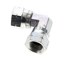 90Grad JIC-Winkelverschraubung UNF 9/16''-18 Stahl 275bar (3863.75psi)