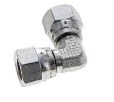 90Grad JIC-Winkelverschraubung UNF 1/2''-20 Stahl 275bar (3863.75psi)