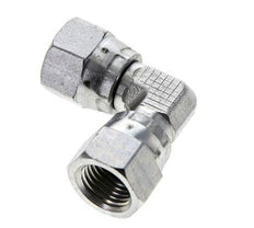 90Grad JIC-Winkelverschraubung UNF 1/2''-20 Stahl 275bar (3863.75psi)