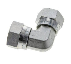 90Grad JIC-Winkelverschraubung UN 1-1/16''-12 Stahl 210bar (2950.5psi)