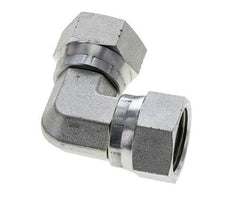 90Grad JIC-Winkelverschraubung UN 1-1/16''-12 Stahl 210bar (2950.5psi)