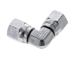 90Grad JIC-Winkelverschraubung UNF 7/16''-20 Stahl 310bar (4355,5psi)