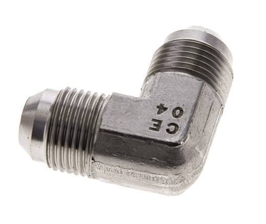 90 Grad JIC-Winkelfitting UNF 3/4''-16 Außengewinde Edelstahl 350bar (4917.5psi)