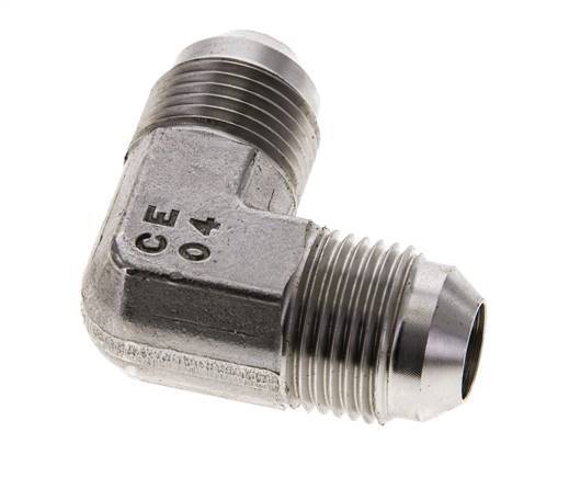 90 Grad JIC-Winkelfitting UNF 3/4''-16 Außengewinde Edelstahl 350bar (4917.5psi)
