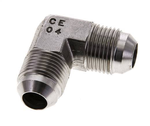 90 Grad JIC-Winkelfitting UNF 3/4''-16 Außengewinde Edelstahl 350bar (4917.5psi)