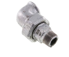 90 Grad abgewinkelter Anschluss 3/4'' Außengewinde R x Innengewinde Rp Gusseisen Konische Dichtung 25bar (351.25psi)