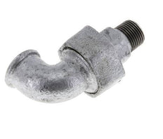 90 Grad abgewinkeltes Verbindungsstück 3/8'' Male R x Female Rp Cast Iron Conical Seal 25bar (351.25psi)