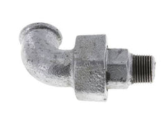 90 Grad abgewinkeltes Verbindungsstück 3/8'' Male R x Female Rp Cast Iron Conical Seal 25bar (351.25psi)