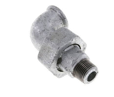 90 Grad abgewinkeltes Verbindungsstück 3/8'' Male R x Female Rp Cast Iron Conical Seal 25bar (351.25psi)