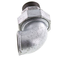 90Grad Winkelverschraubung 1 1/2'' Männlich R x Weiblich Rp Gusseisen Flachdichtung Centellen 25bar (351.25psi)