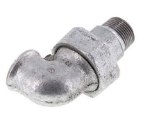 90 Grad abgewinkelter Verschraubungsstutzen 3/4'' Außengewinde R x Innengewinde Rp Gusseisen Flachdichtung Centellen 25bar (351.25psi)