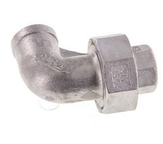 90-Grad-Verschraubung Rp3/8'' Innengewinde Edelstahl konische Dichtung 16bar (224.8psi)