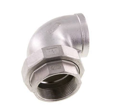 90-Grad-Verschraubung Rp2''-Buchse Edelstahl konische Dichtung 16bar (224.8psi)