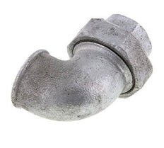 90-Grad-Verschraubung Rp1 1/2'' Innengewinde Gusseisen Konische Dichtung 25bar (351.25psi)