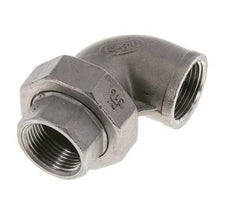 90 Grad abgewinkelter Verschraubungsanschluss Rp3/4'' Innengewinde Edelstahl Flachdichtung PTFE 16bar (224.8psi)