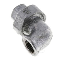 90Grad Winkelverschraubung Rp1/2'' Weiblich Gusseisen Flachdichtung Centellen 25bar (351.25psi)
