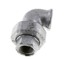 90Grad Winkelverschraubung Rp1/2'' Weiblich Gusseisen Flachdichtung Centellen 25bar (351.25psi)